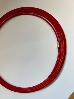 TRÅDLEDARE TR RÖD TEFLON 5M